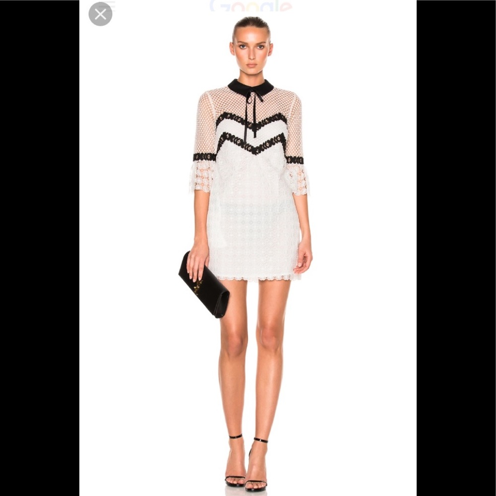 SELF-PORTRAIT
PETAL LACE MINI DRESS
NWT - Picture 3 of 6